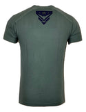 AMERICAN FIGHTER Men's T-Shirt S/S GLADBROOK HENLEY Athletic MMA