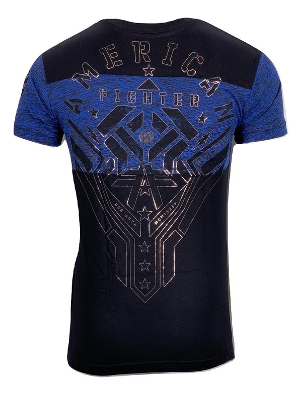 AMERICAN FIGHTER Men's T-Shirt S/S MOXLEY PANEL TEE Athletic MMA