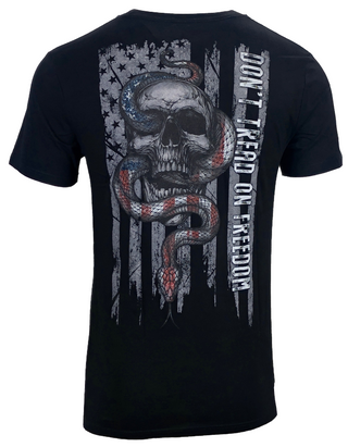 HOWITZER Clothing Men's T-Shirt TREAD BOLD Tee Black
