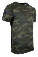 HOWITZER Clothing Men's T-Shirt S/S WILL DEFEND Tee Black Label