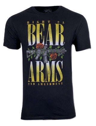 HOWITZER Clothing Men's T-Shirt S/S BEAR ARMS Tee Black Label