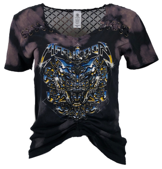 AFFLICTION Women's T-Shirt CHROMIUM PANTHER