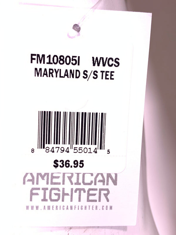 AMERICAN FIGHTER Men's T-Shirt S/S MARYLAND TEE Athletic MMA