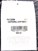 AMERICAN FIGHTER Women's Long Sleeve T-Shirt HAWTHORN Black