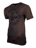 AFFLICTION Men's T-Shirt S/S DIVIO Tee Black Label Biker