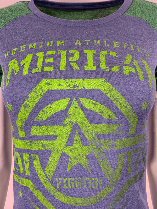 AMERICAN FIGHTER Women's T-Shirt S/S NEW MEXICO Tee Biker