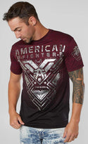 AMERICAN FIGHTER Men's T-Shirt S/S DURHAM TEE Athletic MMA *