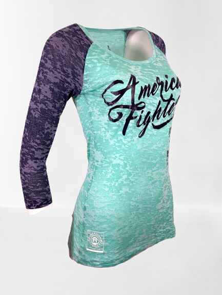 AMERICAN FIGHTER Women's T-Shirt TRINITY Tee Biker
