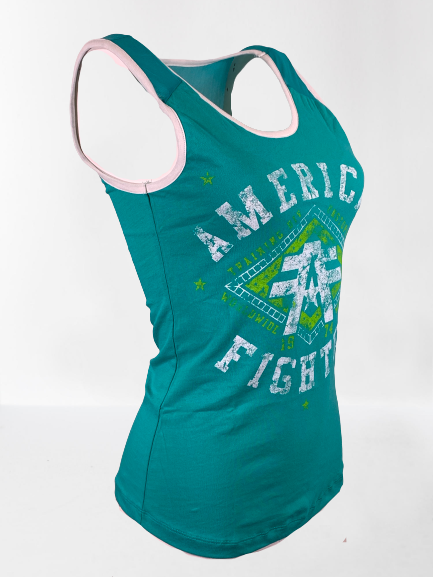 AMERICAN FIGHTER Women's T-Shirt TANK CORNELL Athletic Biker