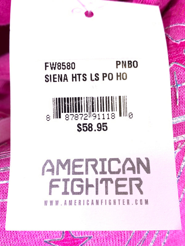 AMERICAN FIGHTER Women's Hoodie Sweatshirt SIENA HEIGHTS HOODIE Biker