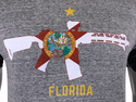 HOWITZER Clothing Men's T-Shirt S/S FLORIDA FREEDOM Tee Black Label