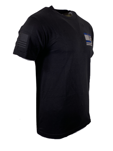HOWITZER Clothing Men's T-Shirt S/S DEFEND THE LINE Tee Black Label
