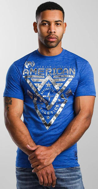 AMERICAN FIGHTER Men's T-Shirt S/S ALASKA TN TEE Athletic MMA