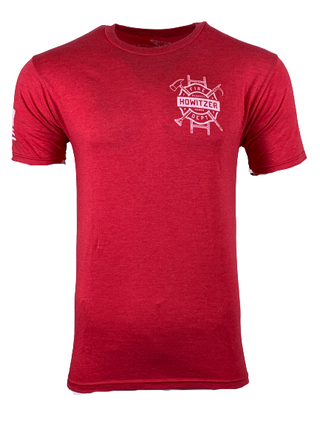 HOWITZER Clothing Men's T-Shirt S/S RESPECT DEPT Tee Black Label