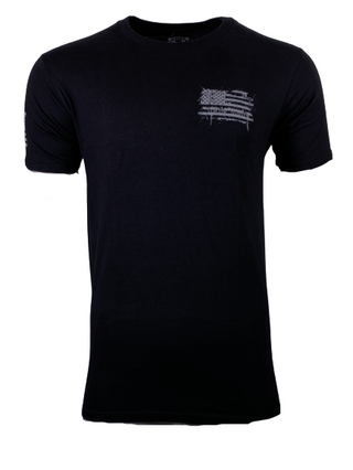 HOWITZER Clothing Men's T-Shirt S/S PEOPLE Tee Black Label