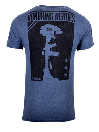 HOWITZER Clothing Men's T-Shirt S/S EXPERIENCE HEROES Tee Black Label
