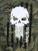 Howitzer Style Men's T-Shirt SKULL FREEDOM FLAG Military Grunt MFG