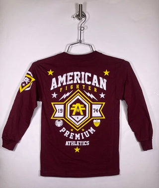 AMERICAN FIGHTER L/S ARLINGTON Boy’s T-shirt -Youth Tee