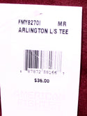 AMERICAN FIGHTER L/S ARLINGTON Boy’s T-shirt -Youth Tee