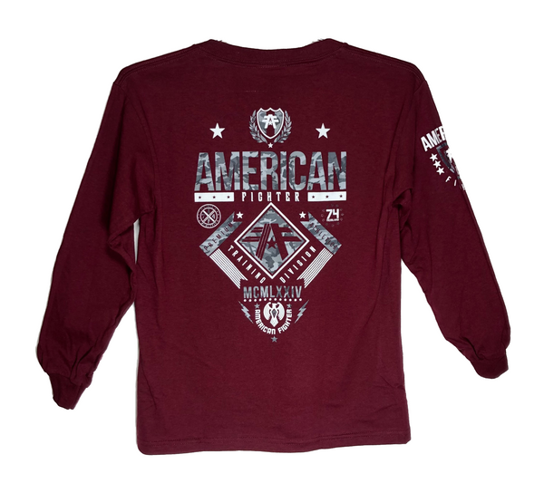 AMERICAN FIGHTER L/S LANDER Boy’s T-shirt -Youth Tee