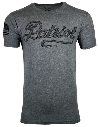 HOWITZER Style Men's T-Shirt PATRIOT SNAKE Military Grunt