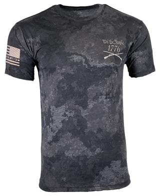 HOWITZER Style Men's T-Shirt WE WILL DEFEND Military Grunt