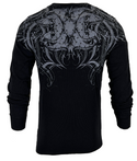 Xtreme Couture by Affliction Men's Thermal Shirt DARING Black