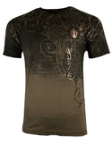 Xtreme Couture By Affliction Men's T-Shirt DECRETUM Brown