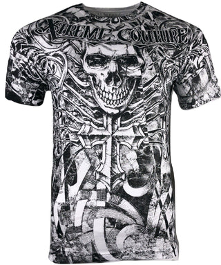 XTREME COUTURE by AFFLICTION Men's T-Shirt GATEKEEPER Biker MMA