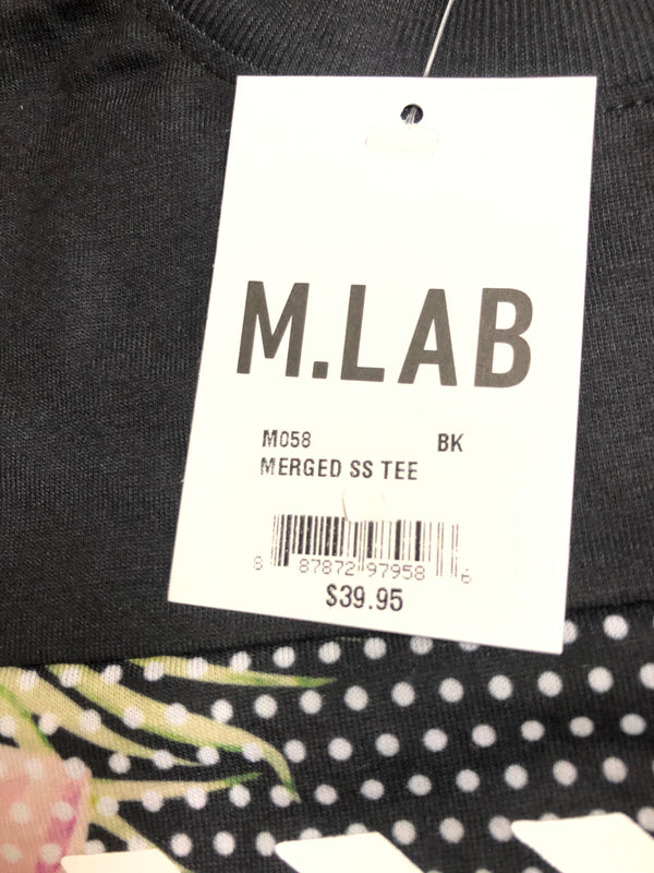 M.LAB Clothing Men's T-Shirt S/S MERGED Tee