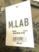 M.LAB Clothing Men's T-Shirt S/S ANALYZE Tee