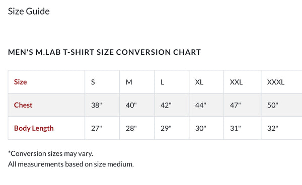 M.LAB Clothing Men's T-Shirt S/S INTERRUPTED Tee