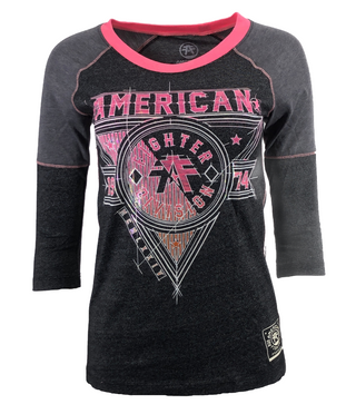 AMERICAN FIGHTER Women's T-Shirt L/S SIENA HEIGHTS Tee MMA