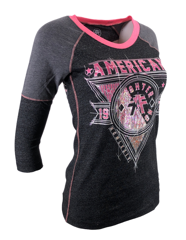 AMERICAN FIGHTER Women's T-Shirt L/S SIENA HEIGHTS Tee MMA