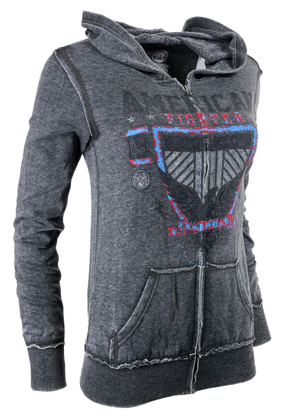 American fighter Women’s Hoodie Sweat Shirt CLEARMONT ARTISAN L/S MMA