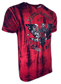 XTREME COUTURE by AFFLICTION Men's T-Shirt NATIONAL RUST Biker MMA