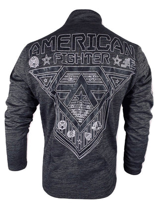 AMERICAN FIGHTER Men's Pullover GRANDVILLE Reversible Zip Premium MMA
