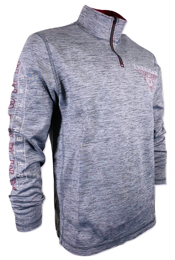 AMERICAN FIGHTER Men's Pullover PALMDALE Reversible Zip Premium MMA