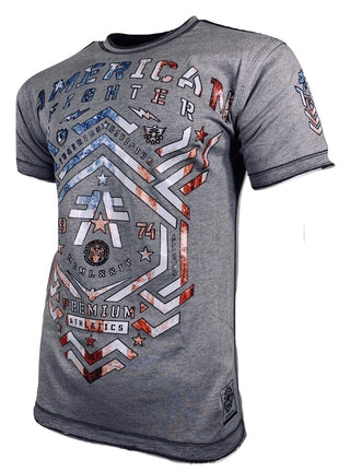 AMERICAN FIGHTER Men's T-Shirt KINGSFORD TEE Premium Athletic MMA *