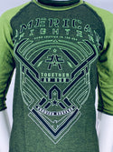 AMERICAN FIGHTER Women's T-Shirt L/S DELLROY Tee Biker