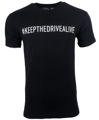 AFFLICTION KEEP THE DRIVE ALIVE Men's S/S T-SHIRT