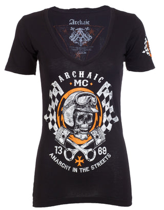 Archaic by Affliction Women's T-shirt Killer Rebel
