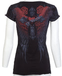 Archaic by Affliction Women's T-shirt Heart Struck ^