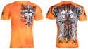 ARCHAIC AFFLICTION Men's T-Shirt LUSTROUS Wings Skull Biker S-5XL $40