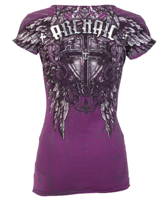 Archaic by Affliction Women's T-shirt Criterion  ^