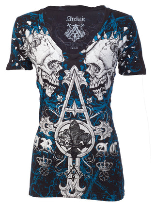 Archaic by Affliction Women's T-shirt Tall Tale ^