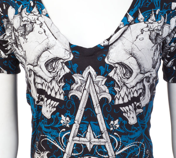 Archaic by Affliction Women's T-shirt Tall Tale ^