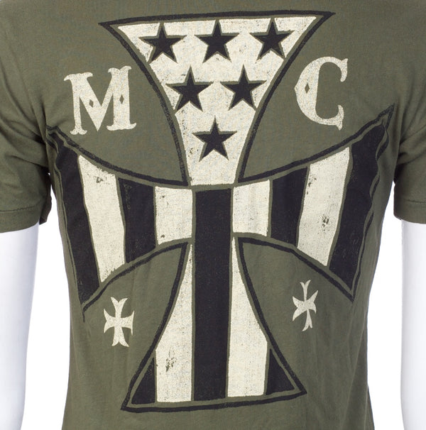 Archaic by Affliction Women's T-shirt Hot Piston ^