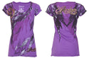 Archaic by Affliction Women's T-shirt Beauty Queen ^