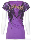 Archaic by Affliction Women's T-shirt Beauty Queen ^